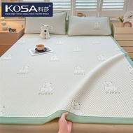 Class A Cool Feeling Ice Peas Ice Silk Cool Mat Three-Piece Set 2025 Sky Air Conditioning Soft Mat M