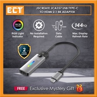 j5create JCA157 USB Type-C to HDMI 2.1 8K Adapter (Windows / mac-OS / Chrome OS Compatible)