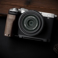 Haoge Wooden Side Handle for Sony A7CR a7cii Camera - Premium Rosewood Grip with Quick Release Plate
