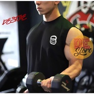 [TANKTOP GYM COLLECTION] Gym tank top, thick 100% cotton men's gym shirt