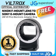Viltrox NF-E1 Pro Electronic Autofocus Lens Mount Adapter for F-mount Lens to E-Mount Cameras
