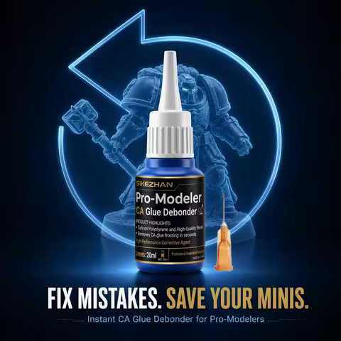Pro Grade Debonder for Warhammer,Scale Models,Gundam & Resin Kits.Fast Acting CA Glue Remover with P
