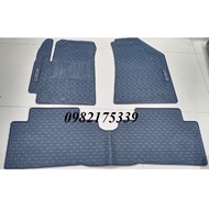 Thảm lót sàn cao su I10 thảm cao su I10 tham lot san xe I10 2014 - 2020 tổ ong chữ đỏ không mùi khôn