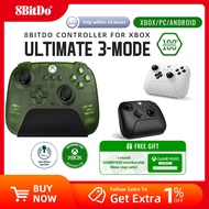 8BitDo-Ultimate 3-mode Gaming Controller or Xbox, Hall Effprotected JoysUniverse, Windows and Androi