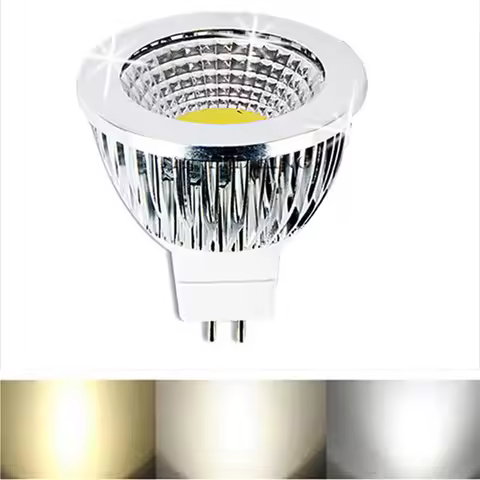 New High Power Lampada Led MR16 GU5.3 COB 9w 12w 15w not Dimmable Led Cob Spotlight Warm Cool White 