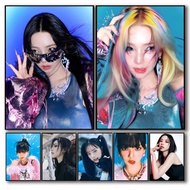 Karina Yu Ji Min Aespa Poster Print for Home Decor  Living Room Bedroom Entrance Bar Cafe