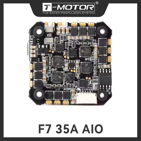 T-MOTOR Stack F7 35A AIO/ F7 45A 2-6S AIO ESC+FC Electronic-Speed-Controller Flight W/ MPU Gyroscope
