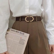 2024 New Belts For Women Fashionable Retro Slim Belts Simple Suit Decorative Belts Tali Pinggang Per