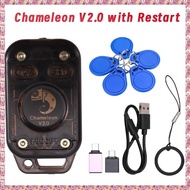 [W Y D H] Chameleon V2.0 RFID Smart Chip Reader Emulator +5XUID Keychain 125Khz 13.56Mhz Card Decode