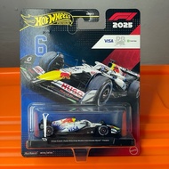 Hot Wheels Premium F1 Visalux Cash App Racing Bulls Formula One Team 6 Isack Hadjar 2025