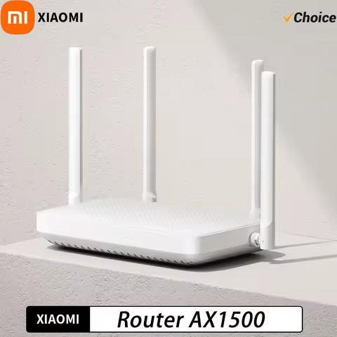 Xiaomi Router AX1500 2.4/5GHz WiFi 6 1500Mbps Mesh System Work with Xiaomi Mijia Mi Home App Network
