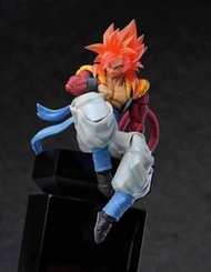 shf龍珠 超4格比達 Tonsenarttoys Kamione Gogeta ssj4 超四格比達 口蘑
