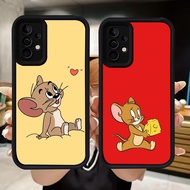 Q8 Mouse Soft Cat Casing for Samsung A34 A55 A54 A36 A15 A35 S25 Ultra A16 A24 A05S A25 A56 A04s A14