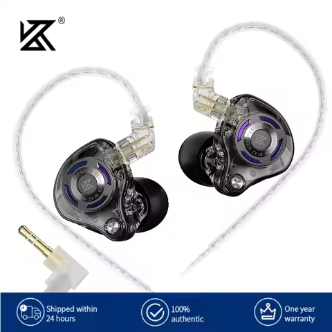 KZ-Gale Gaming Earphone Hi-Fi Acoustic StandardsOmnidirectional Dual Microphones E-sports bass metal