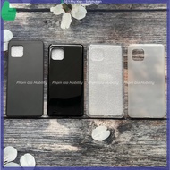 Sharp Aquos Sense 4/ Sense 5G/ Sense 4 Lite/ Sense4 Basic/ Sense 6 (SH-52B) case, black plastic and 