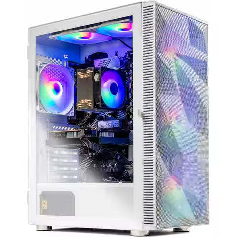 Storm Gaming PC, Ryzen 7 7700 3.8GHz, RTX 5050 8GB, 1TB NVMe SSD, 16GB DDR5 RAM 6000, 650W Gold PSU,