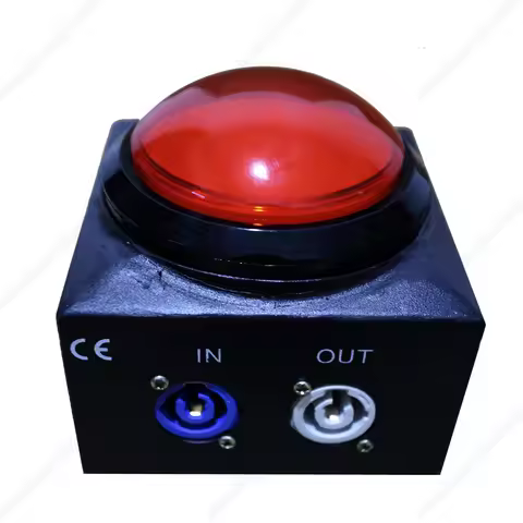 FX Red Button Power Console Co2 Jet Column Electric Bar Blizzard Confetti Machine Controller Stage F