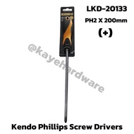 KENDO PHILLIPS SCREW DRIVERS PH2X200MM (+)