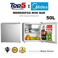 Midea Mini Bar / 1 Door Fridge (50L / 95L) Singer Door Refrigerator MDRD86FGG / MDRD142FGD / MS-93 P