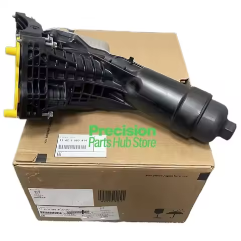OEM 11428580414 Engine Oil Filter Housing With Oil Cooler For BWM 2 3 4 5 6 7 Z4 X3 X4 Series 114298