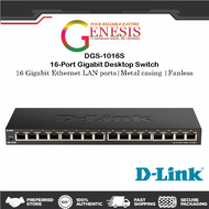 D-LINK DGS-1016S 16-Port Gigabit Desktop Switch