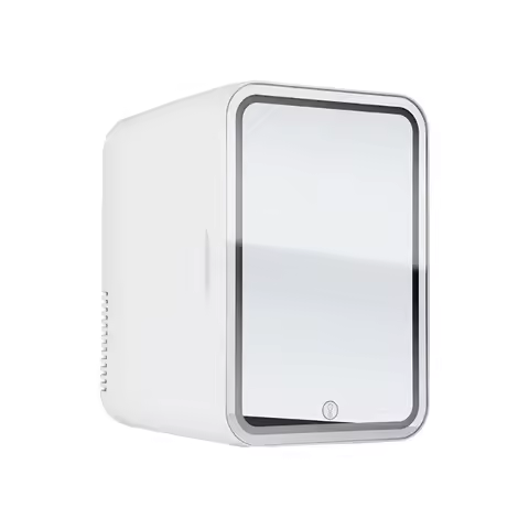 Smart Table with Led Mirror Fridge Refrigerator 8l 10l Small Fridge Mini Smart Touch Table with Refr
