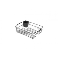 closeofficalshop CLOSE Dish Drainer 45.4x32.3x14.3 Cm. GB-927 Black Good Quality Products