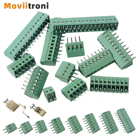 2.54mm PCB Screw Terminal Block Connector For Wires KF128-2.54 2p 3p 4p 5p 6p -16p