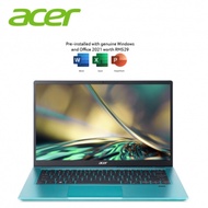 Acer Swift 3 SF314-43-R3R9 14'' FHD Laptop Electric Blue ( Ryzen 5 5500U, 8GB, 512GB SSD, ATI, W11, 