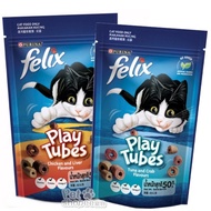 ✨Cat Daily✨Friskies Xiyue Party Crispy Roll/Shortbread 50g/60g FELIX Play Tube Crispy Roll Pie Snack