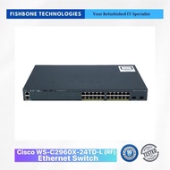Refurbished CISCO WS-C2960X-24TD-L Ethernet switch