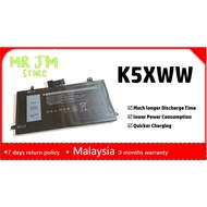 mr JM store K5XWW Laptop Notebook Battery Compatible with Dell Latitude 5289 Series 7.6V 60Wh