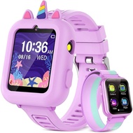 Smart Watch for Kids Girls Gift Age 3-12 with 39 Games Alarm Clock Camera Video Music Player Pedomet