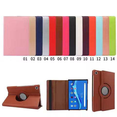 Case For Lenovo M10 FHD Plus 10.3" TB-X606F X606X 360 Rotating Stand Tablet Cover for Lenovo Tab M10