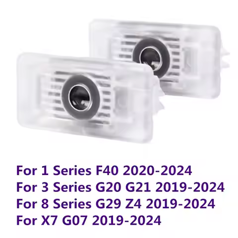 2PCS For BMW 1 3 8 Series F40 G20 G21 320i 325i Z4 G29 X7 G07 LED Car Door Ghost Shadow Logo Project
