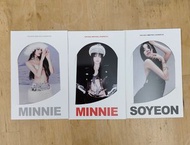 Gidle minnie soyeon 海報 + 透卡