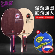 Raket Karbon 729 Persahabatan Z1 Kayu Tulen 5 Lapis Z2 Gelung 7 Lapis Raket Melekit Permulaan DIY Me