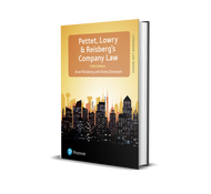 [Paperback]Pettet Lowry & Reisbergs Company Law  (EDN:5) (ISBN 9781292078632)