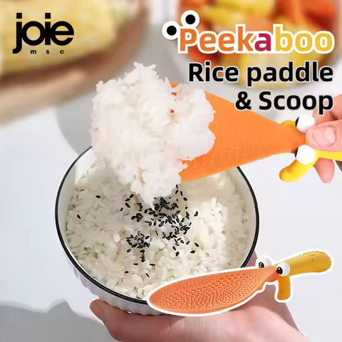 Joie Peekaboo Rice Paddle Rice Spoon Heat-resistant Food Grade Non-stick Rice Cooker Kitchen Tool Ho