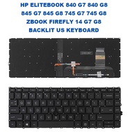 HP ELITEBOOK 840 G7 840 G8 845 G7 845 G8 745 G7 745 G8 ZBOOK FIREFLY 14 G7 G8 BACKLIT US KEYBOARD