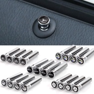 4PCS Car Door Lock Bolt Knob Pull Pins Cover Interior Accessories for Mercedes Benz W168 W176 W202 W203 W204 W220 W222 CLA GLK GLC A200 E200 E320