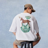 Jack Jones | เสื้อยืดผู้ชาย NBA Bucks ดีไซน์ร่วม คอตตอน