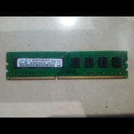 RAM PC Samsung 8GB DDR3 1333MHz PC3 10600U LONGDIMM normal second bekas