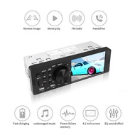 4.1 inch touch Screen 1 Din Car Radio Stereo Audio MP3 Player Car Bluetooth Rearview Camera Remote Control USB FM Aux multimedio