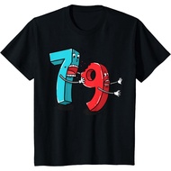 Children's T-Shirt 7 ate (8) 9 Funny Math T-Shirt