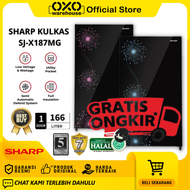 Sharp Kulkas 1 Pintu Dandelion Series SJ-X187MG DP DB Lemari Es Garansi Resmi 5 tahun Model Mewah Ka