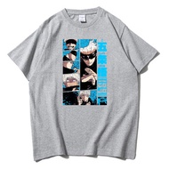 Jujutsu Kaisen T-Shirt Satoru Gojo Áo phông in hình Harajuku Truyện Tranh In Phong Cách Hàng Đầu Giả