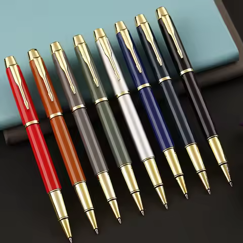 1Pcs Metal Multicolor Pearl Signature Pen Business Office Gift Neutral Pen
