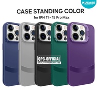Qpc - Softcase Standing Color/Case Fashion Candy Case for Iphone 13 Iphone 13 Pro Iphone 13 Pro Max