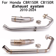 For Honda CBR150R CB150R CBR125R CB125R 2010-2024 Motorcycle Exhaust Modify Stainless 51mm Manifold